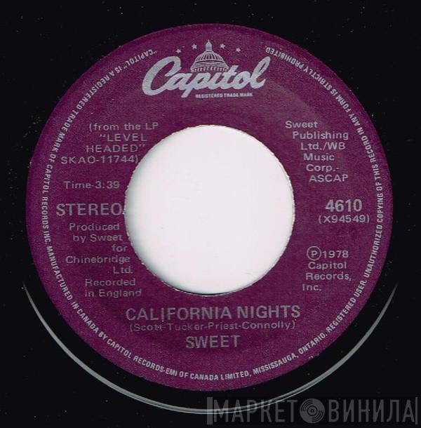  The Sweet  - California Nights