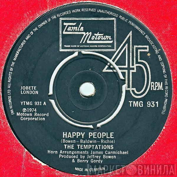 The Temptations, The Temptations Band - Happy People / Happy People (Instrumental)