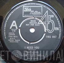 The Temptations - I Need You