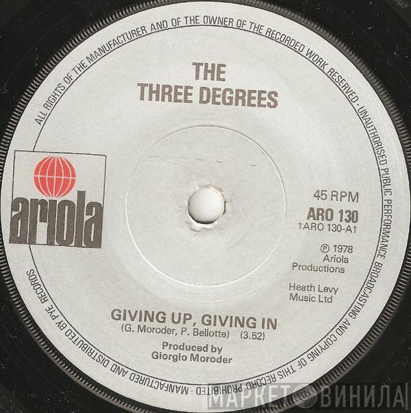  The Three Degrees  - Giving Up, Giving In