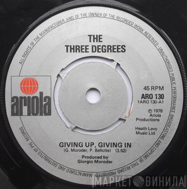 The Three Degrees - Giving Up, Giving In