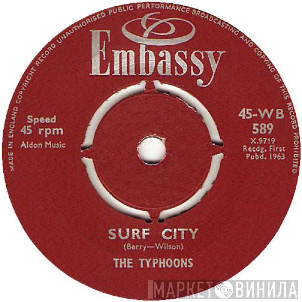 The Typhoons, Mike Redway, Joan Baxter - Surf City / I Want To Stay Here