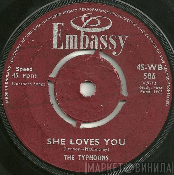 The Typhoons, Mike Redway - She Loves You / It's All In The Game