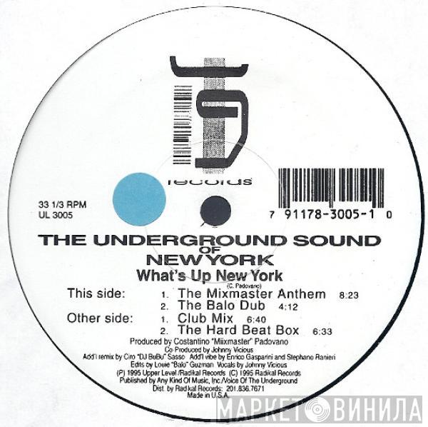 The Underground Sound Of New York - What's Up New York