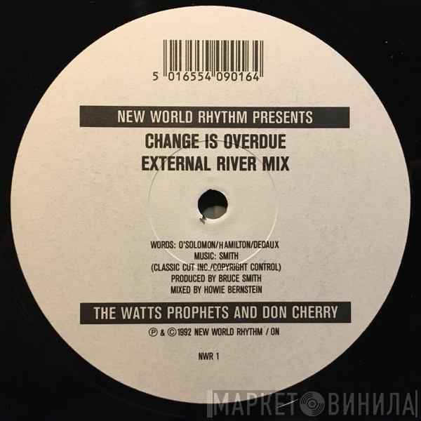 The Watts Prophets, Don Cherry - Change Is Overdue