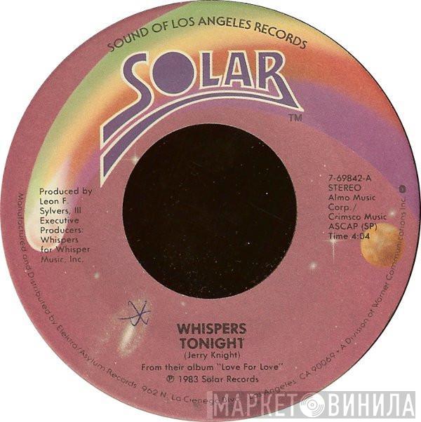 The Whispers - Tonight / Small Talkin'