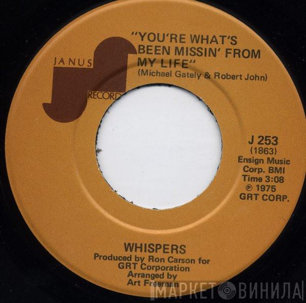 The Whispers - You're What's Been Missin' From My Life / Give A Little Love