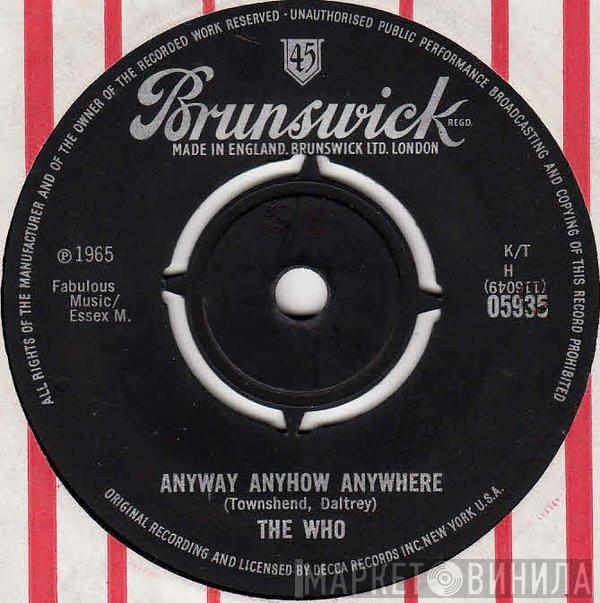 The Who - Anyway Anyhow Anywhere