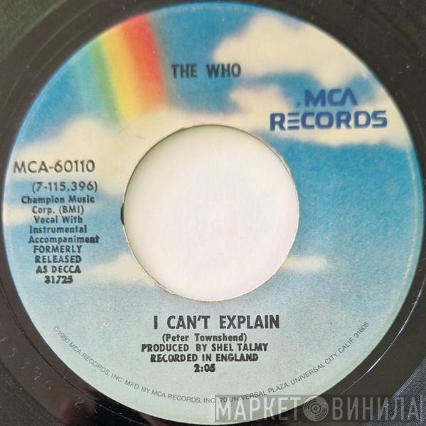  The Who  - I Can't Explain