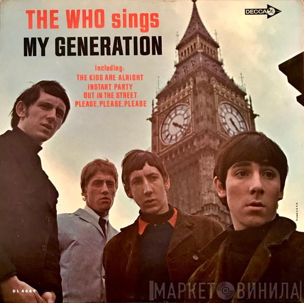  The Who  - Sings my Generation