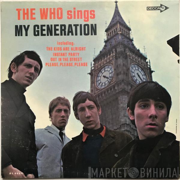  The Who  - The Who Sings My Generation