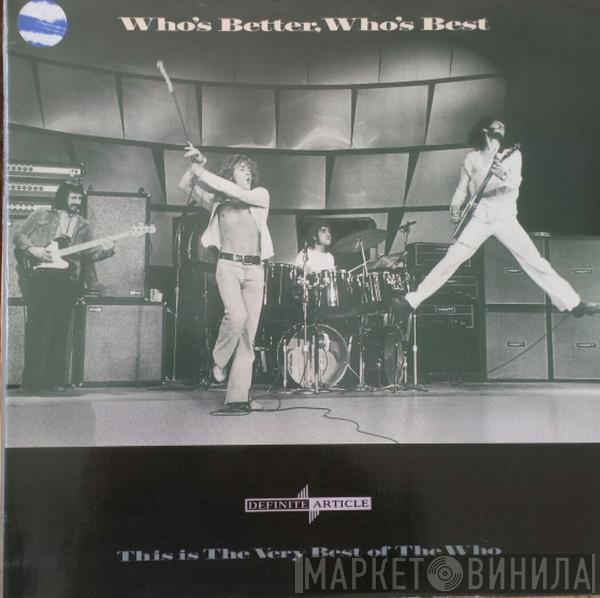  The Who  - Who's Better, Who's Best