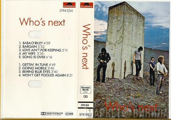  The Who  - Who's Next