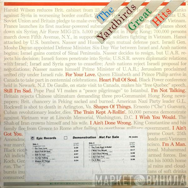  The Yardbirds  - Great Hits