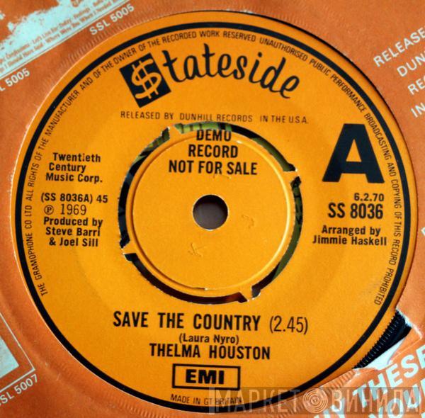 Thelma Houston - Save The Country / I Just Can't Stay Away