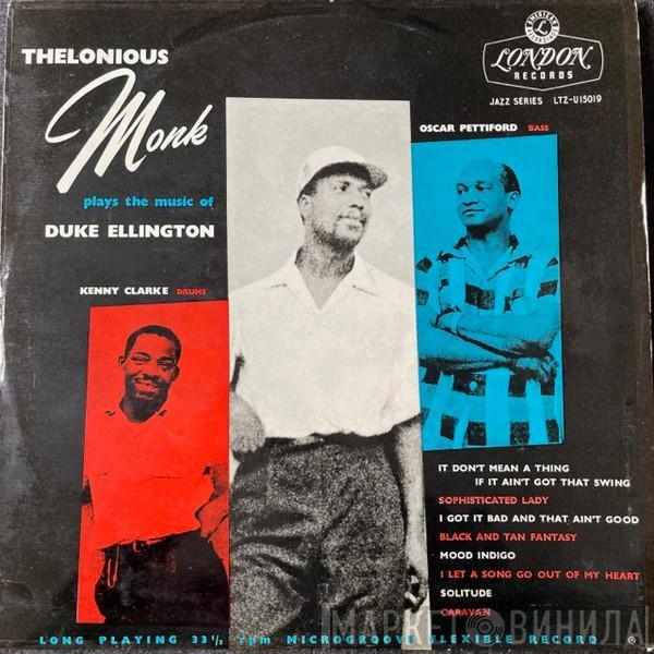 Thelonious Monk - Thelonious Monk Plays The Music Of Duke Ellington