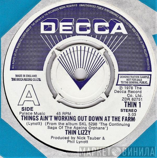 Thin Lizzy - Things Ain't Working Out Down At The Farm