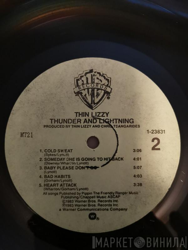  Thin Lizzy  - Thunder and lightning