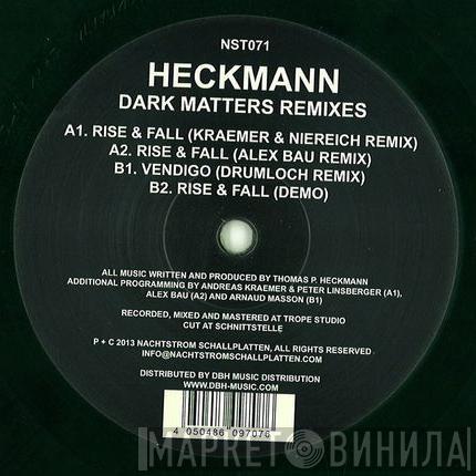 Thomas P. Heckmann - Dark Matters Remixes