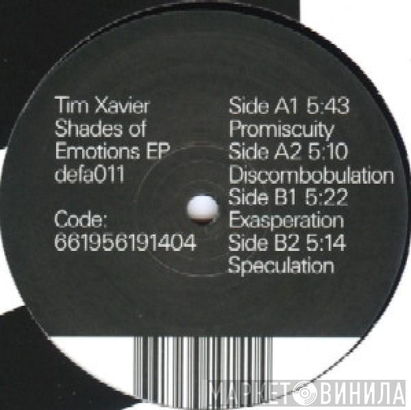 Tim Xavier - Shades Of Emotions EP