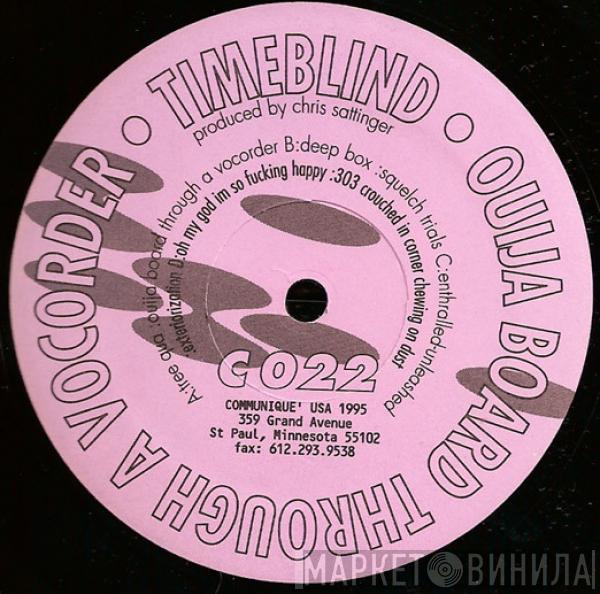 Timeblind - Ouija Board Through A Vocoder