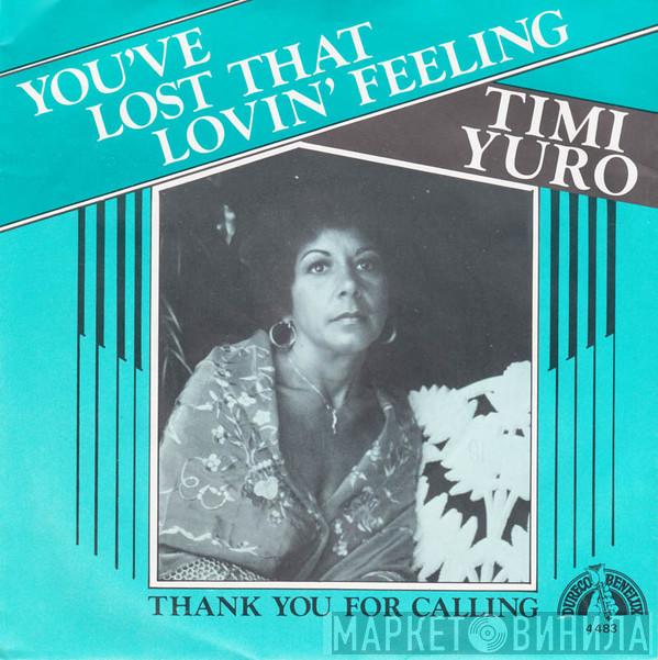 Timi Yuro - You've Lost That Lovin' Feeling