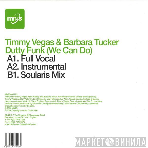 Timmy Vegas, Barbara Tucker - Dutty Funk (We Can Do)