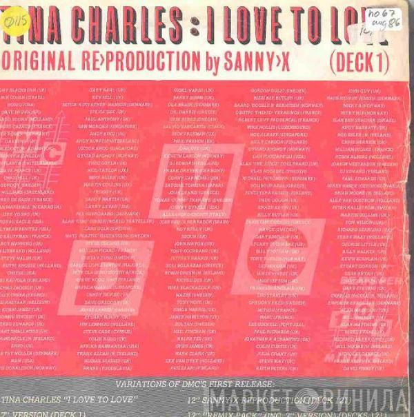 Tina Charles - I Love To Love (Original Re>Production By Sanny>X)