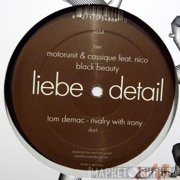 Tom Demac, Motorunit, Cassique, Nico  - Rivalry With Irony / Black Beauty