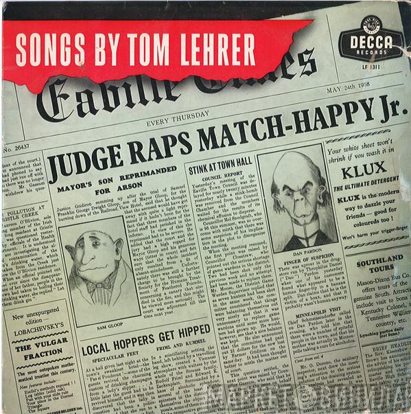  Tom Lehrer  - Songs By Tom Lehrer