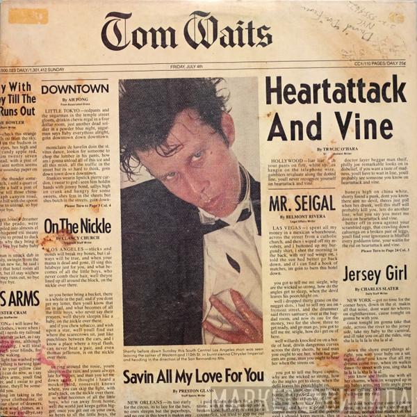  Tom Waits  - Heartattack And Vine