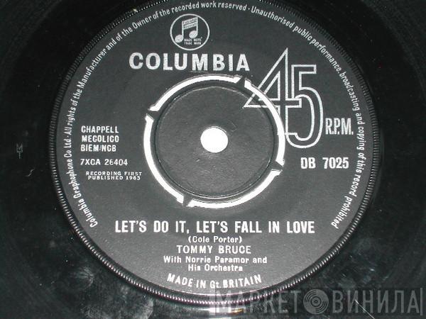 Tommy Bruce, Norrie Paramor And His Orchestra - Let's Do It, Let's Fall In Love / Two Left Feet