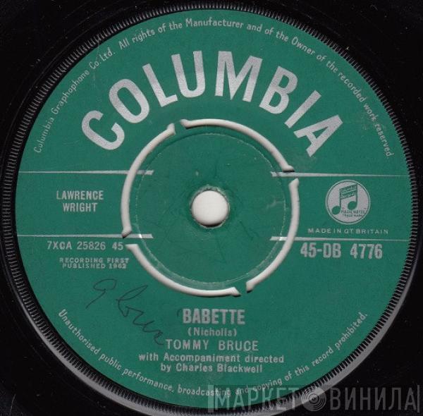 Tommy Bruce - Babette / Honey Girl, You're Lonely