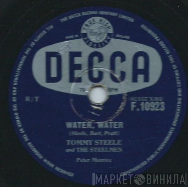 Tommy Steele And The Steelmen - Water, Water /  A Handful Of Songs