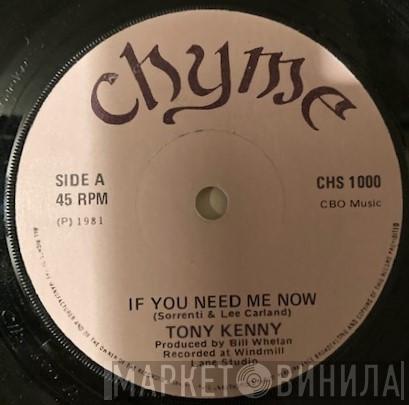 Tony Kenny - If You Need Me Now