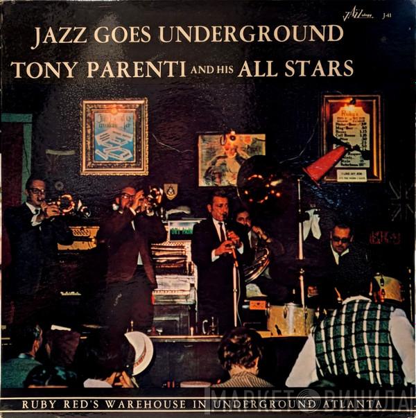 Tony Parenti's All-Stars - Jazz Goes Underground: Ruby Red's Warehouse In Underground Atlanta