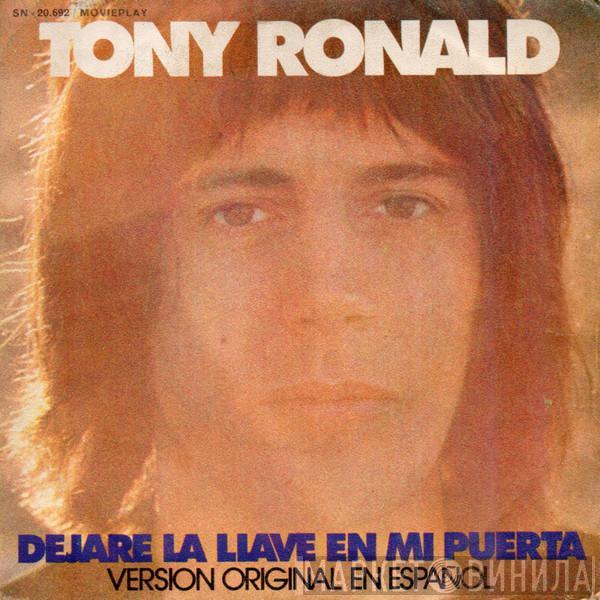 Tony Ronald - Dejaré La Llave En Mi Puerta / The Cards