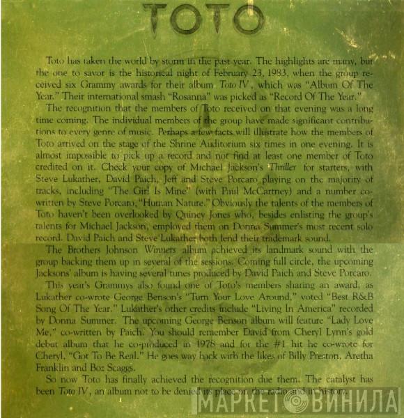  Toto  - Toto IV Sampler