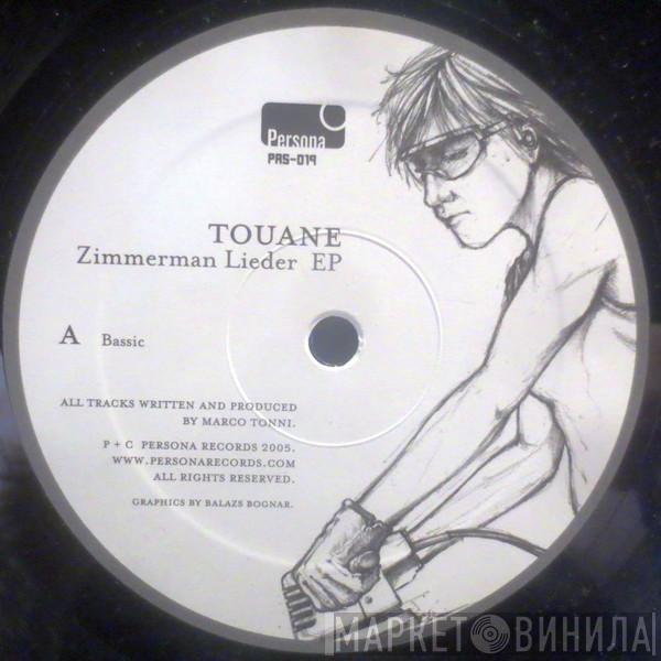 Touane - Zimmerman Lieder EP