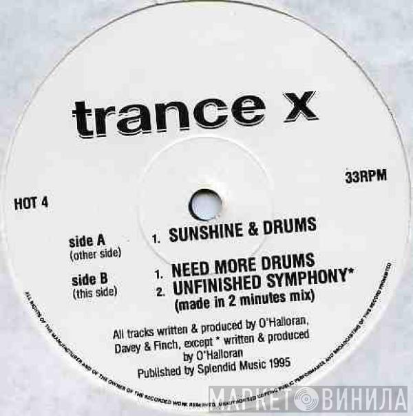 Trance X - Sunshine & Drums