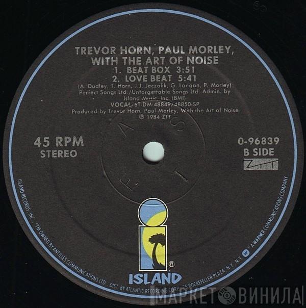 , Trevor Horn , With Paul Morley  The Art Of Noise  - Moments In Love