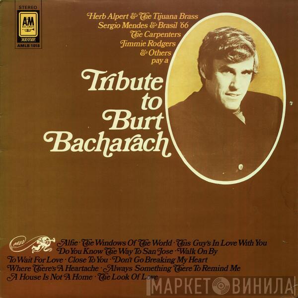  - Tribute To Burt Bacharach