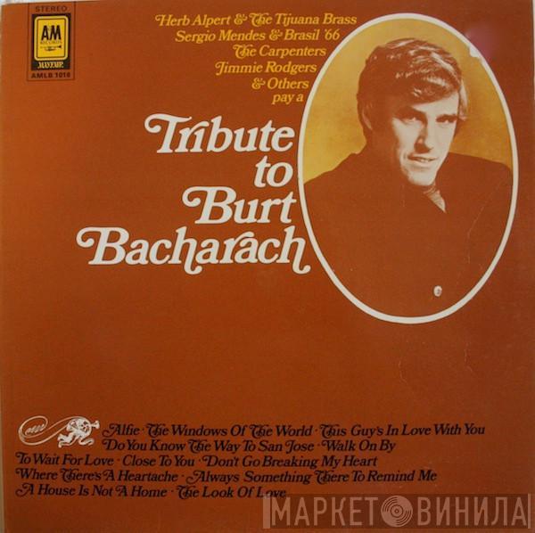  - Tribute To Burt Bacharach