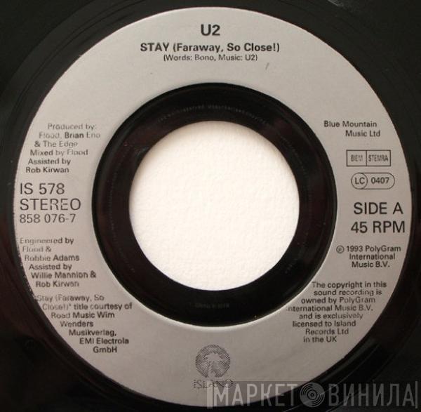 U2, Frank Sinatra, Bono - Stay (Faraway, So Close!) / I've Got You Under My Skin