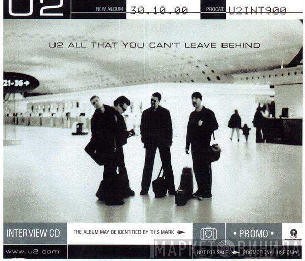  U2  - All That You Can't Leave Behind Interview CD