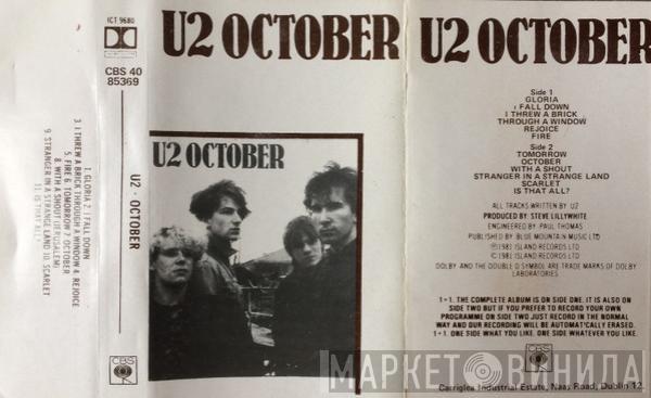  U2  - October