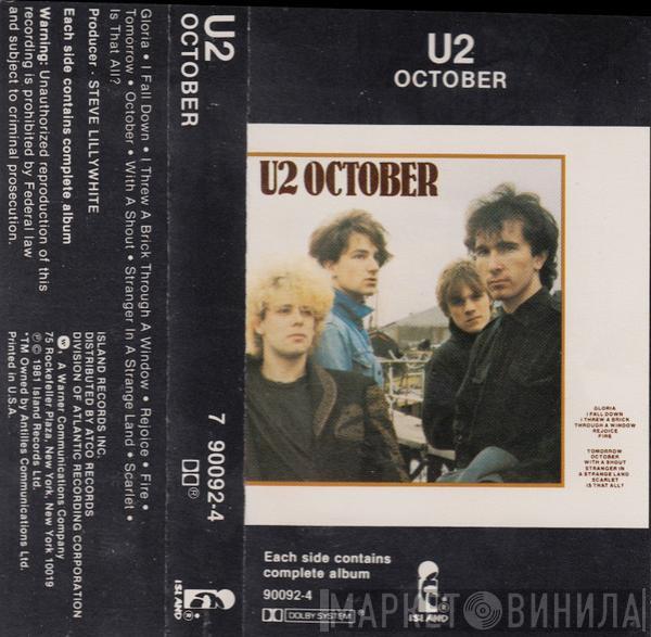  U2  - October