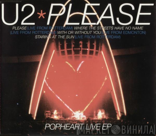  U2  - Please (Popheart Live EP)
