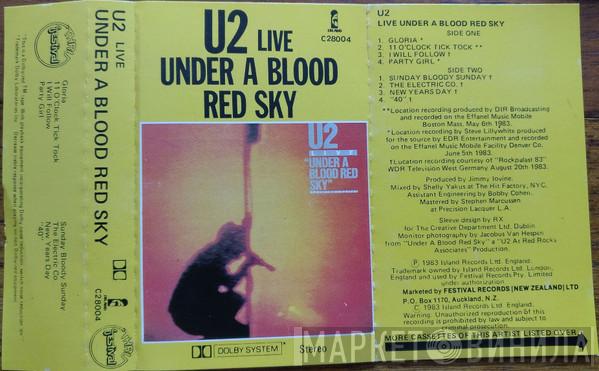  U2  - Under A Blood Red Sky (Live)