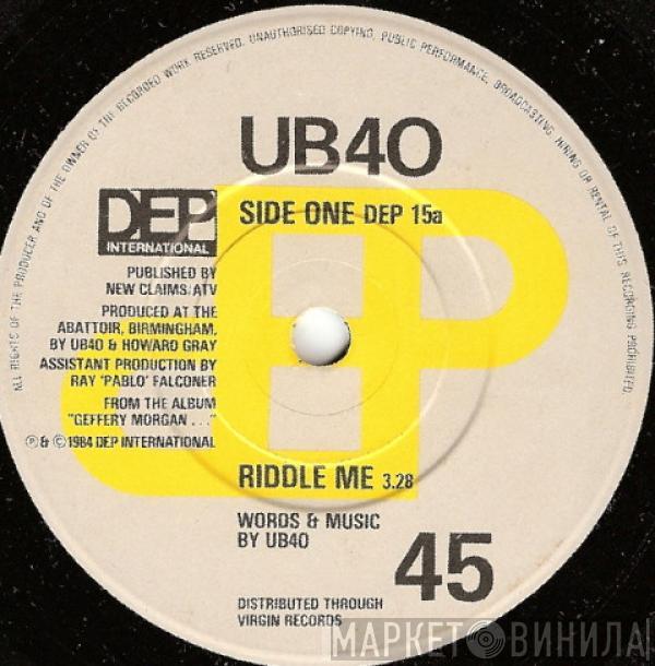 UB40 - Riddle Me